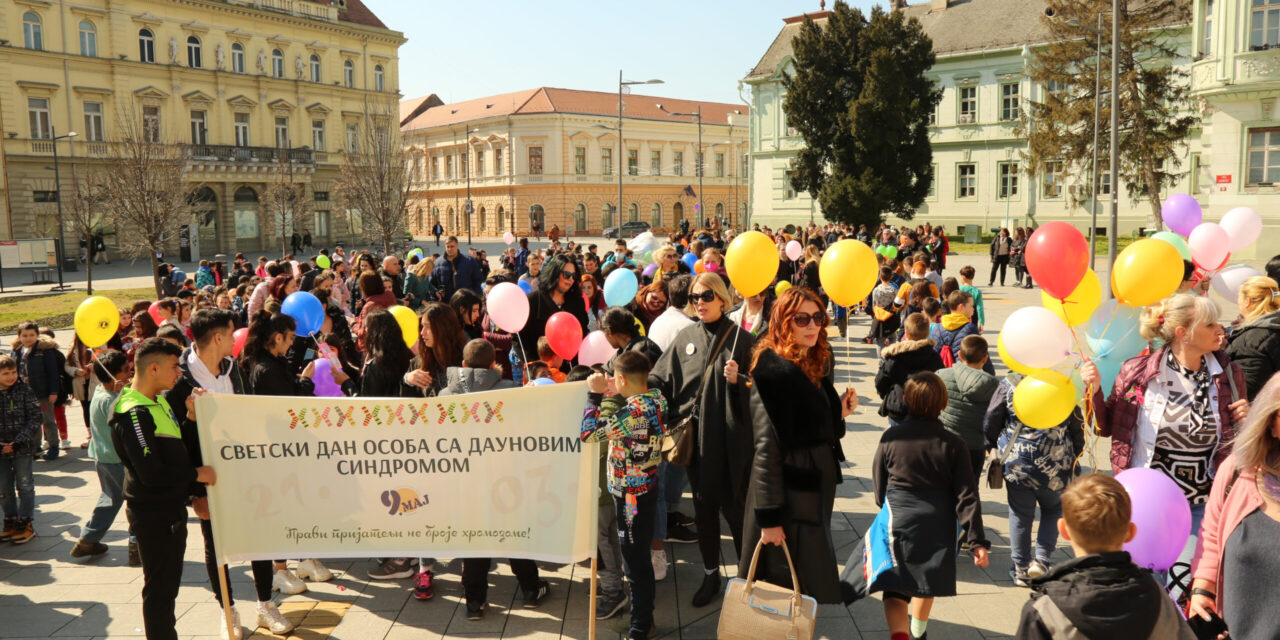 U ZRENJANINU OBELEŽEN DAN OSOBA SA DAUNOVIM SINDROMOM