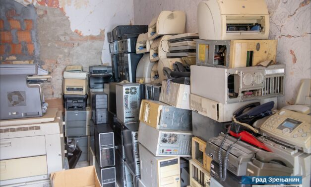 U pilot akciji na teritoriji grada Zrenjanina prikupljeno skoro dve tone elektronskog otpada