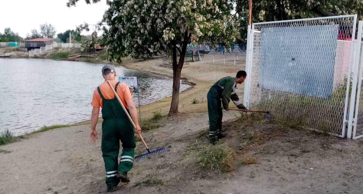 POČELO UREĐENJE PESKARE PRED POČETAK KUPALIŠNE SEZONE