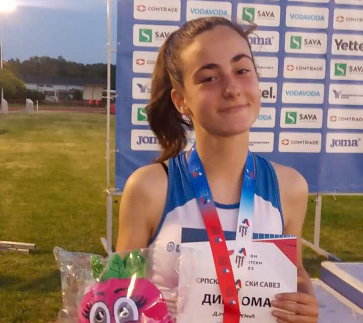 SREBRNA MEDALJA ZA DUNJU EREMIĆ NA PRVENSTVU SRBIJE