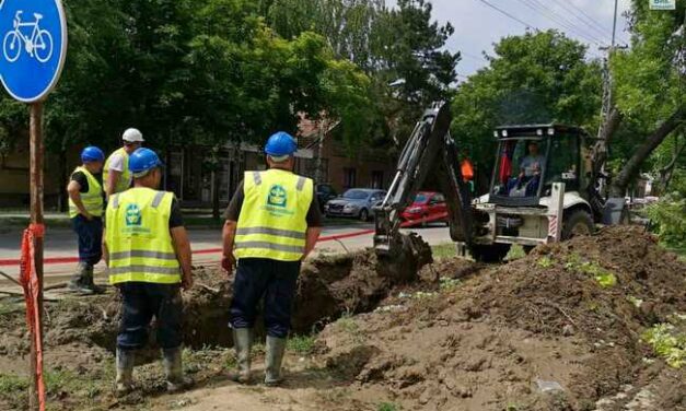 DEO GRADA BEZ VODE: Sanacija havarije u toku