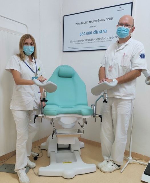 Žene zaposlene u Drekslmajeru donirale novac za kupovinu ginekološke stolice