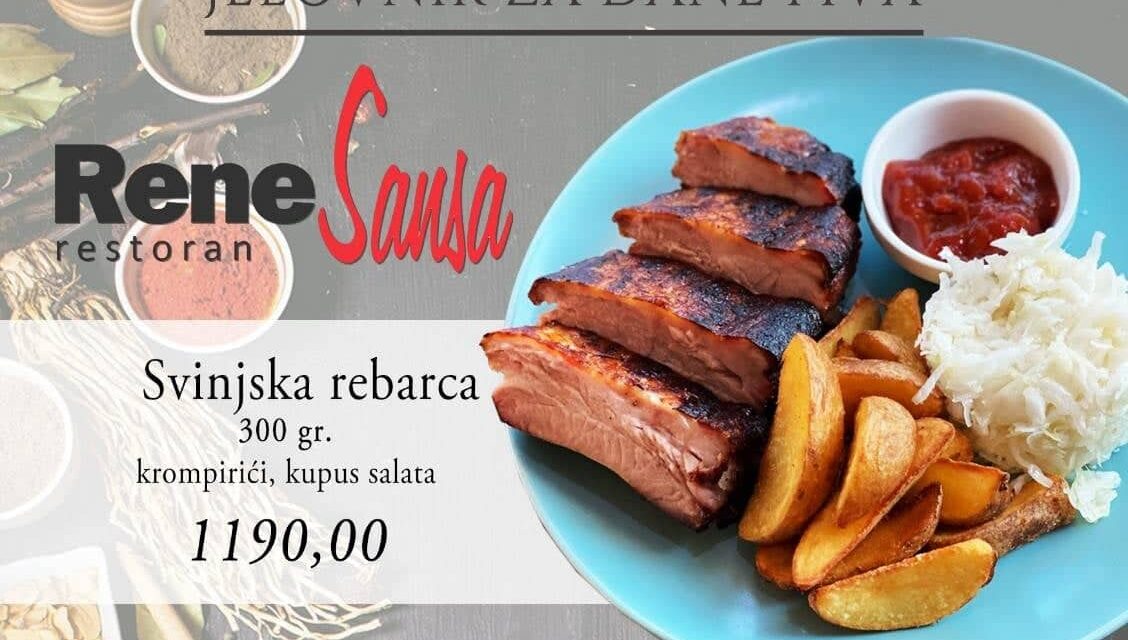 GASTRONOMSKA PONUDA RESTORANA RENESANSA TOKOM DANA PIVA