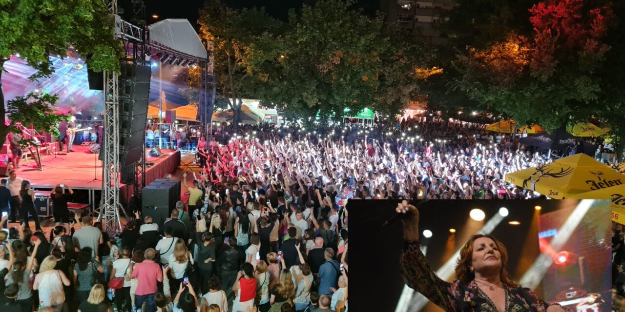 Spektakularnim koncertom Ane Bekute završeni 37. Dani piva u Zrenjaninu (VIDEO)