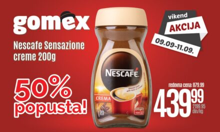 GOMEX VIKEND AKCIJA: Na popustu su kačkavalj, jaja, kafa…