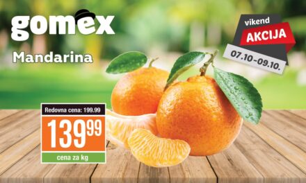 GOMEX VIKEND AKCIJA: Na popustu su mandarine, kobasice, jaja…