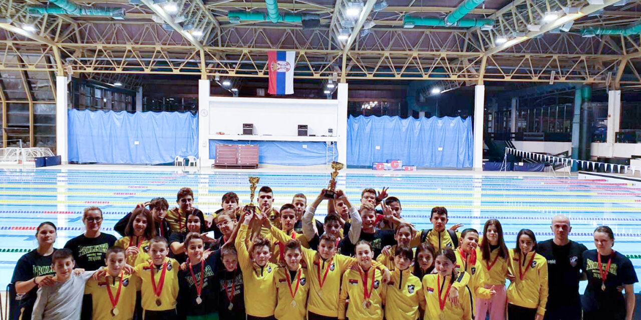 Kadeti ekipni prvaci Vojvodine – Pioniri osvojili 2. mesto