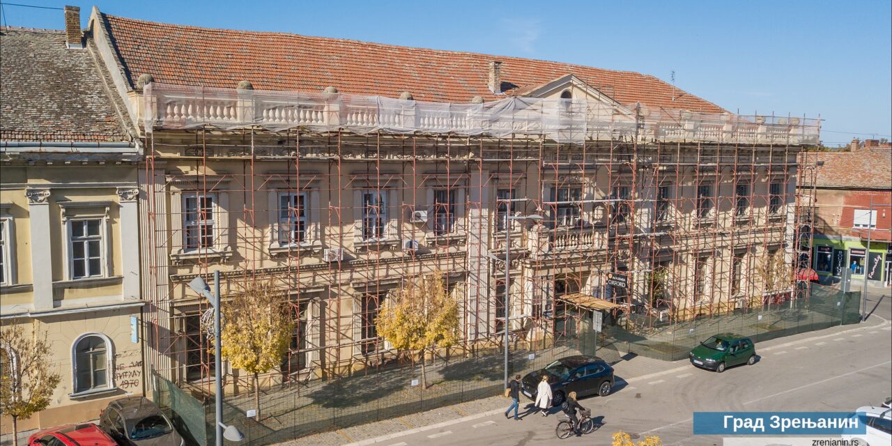 Počeli radovi na obnovi palate Srpske zadružne banke