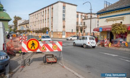 Postavljaju se instalacije za semafore na raskrnici Obala Sonje Marinković – Obilićeve