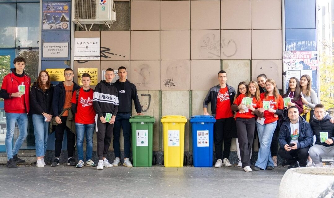 ZRENJANINSKI GIMNAZIJALCI UKAZUJU NA ZNAČAJ RECIKLAŽE