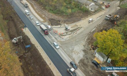 Izvode se novi radovi na putu Zrenjanin-Ečka