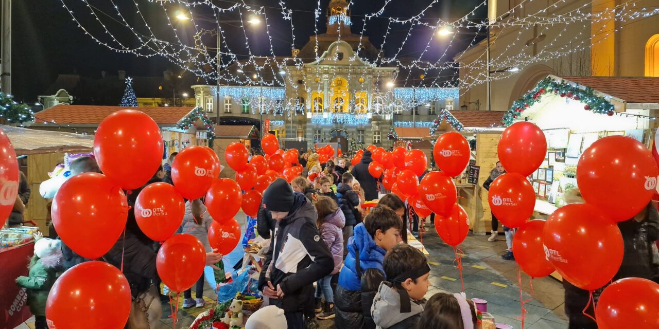 POČEO NOVOGODIŠNJI PROGRAM U CENTRU ZRENJANINA