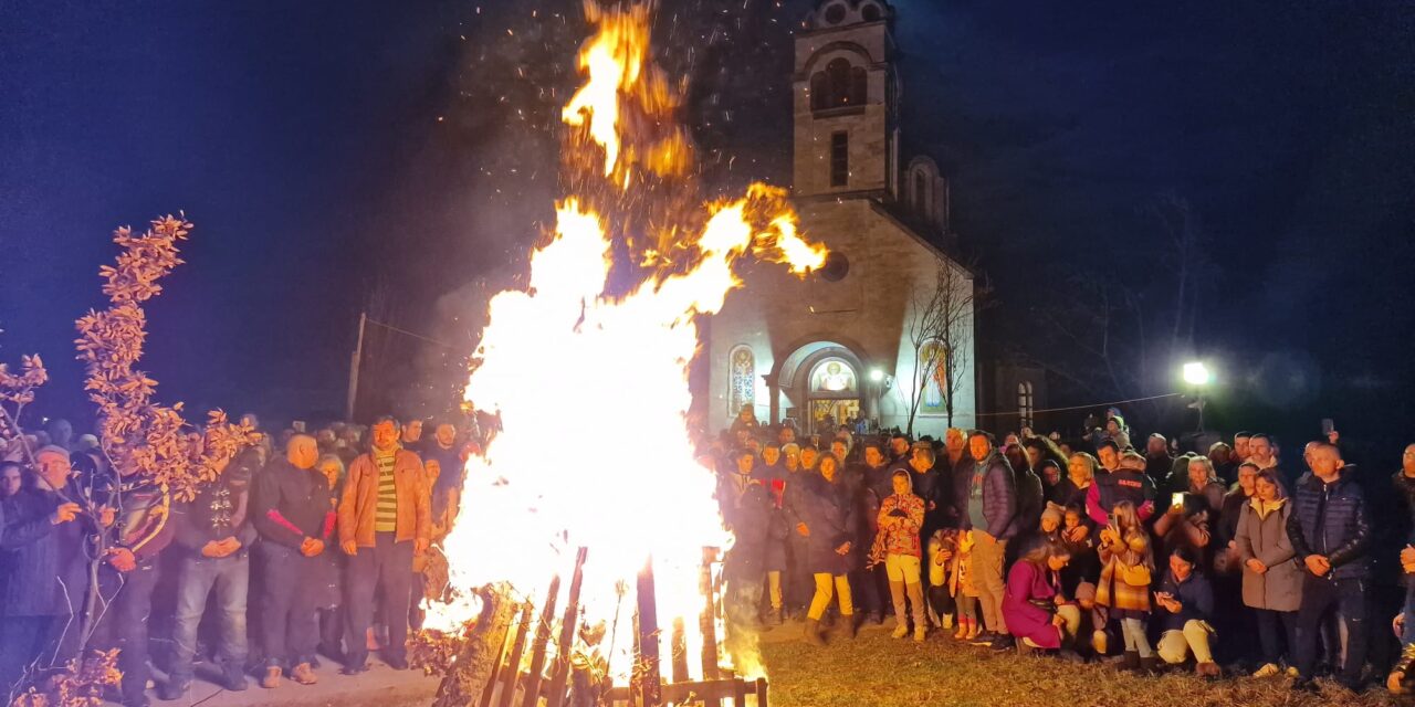 Raspored paljenja Badnjaka u Zrenjaninu