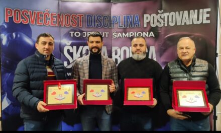 Bokserski klub Petrovgrad nagrađen plaketom „Zlatni klub“ za 2022. godinu