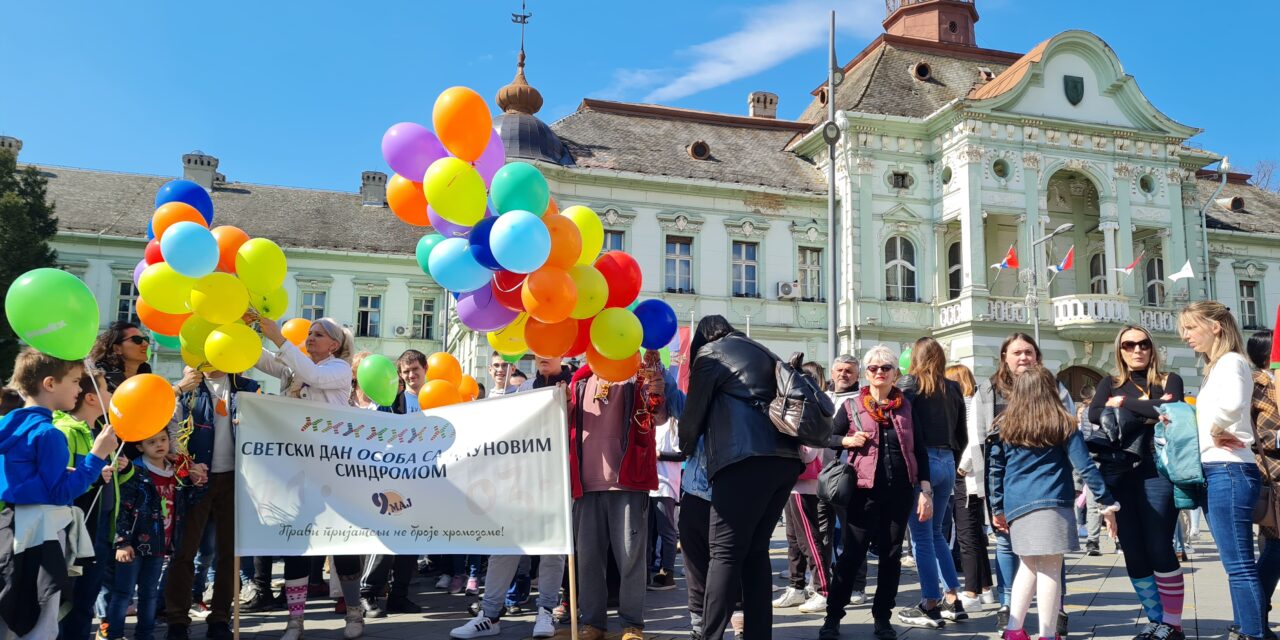 U ZRENJANINU OBELEŽEN DAN OSOBA SA DAUNOVIM SINDROMOM