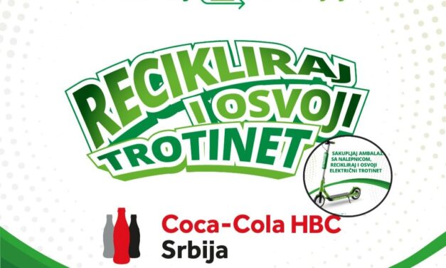 Coca-Cola HBC Srbija vas poziva: Pametno reciklirajte i osvojite električni trotinet!