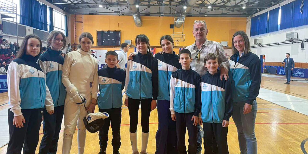 Pet takmičara Omladinca nastupa za Srbiju na Svetskom prvenstvu- Najmlađi mačevaoci nastupali na turniru u Grčkoj