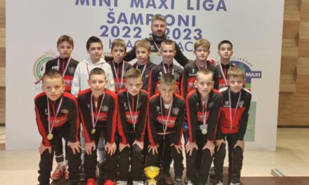 Mladi fudbaleri Akademije Bambi treći u Srbiji