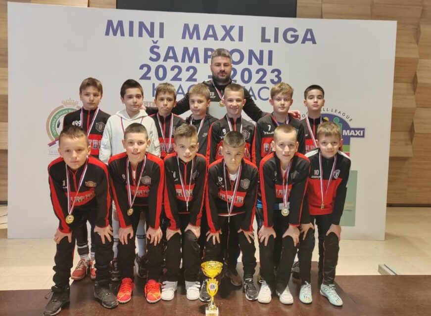 Mladi fudbaleri Akademije Bambi treći u Srbiji