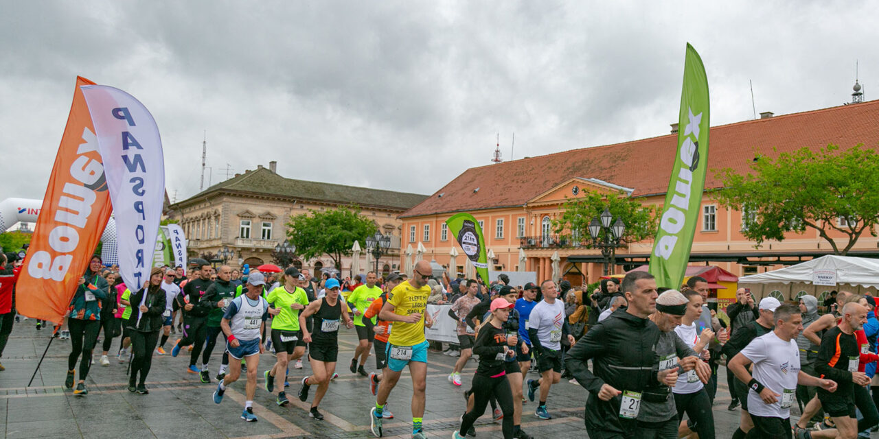 ODRŽAN SOMBORSKI POLUMARATON