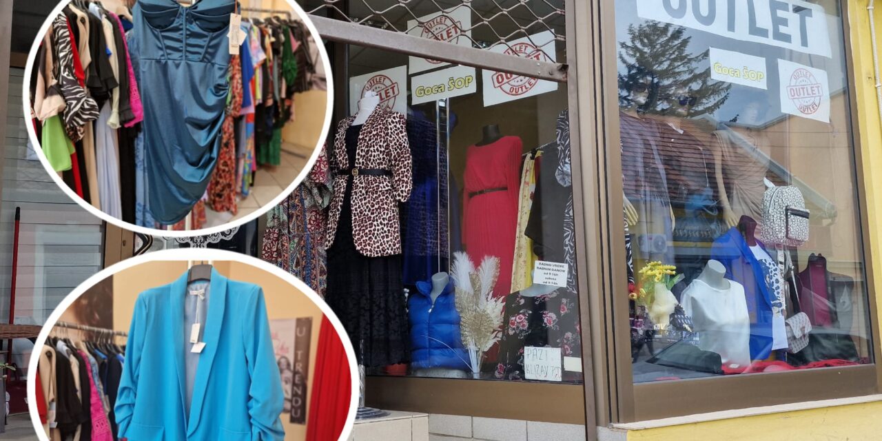 Prvi outlet butik u Zrenjaninu- Neverovatne cene!