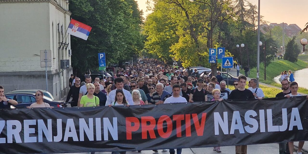 Održan drugi protest „Zrenjanin protiv nasilja“