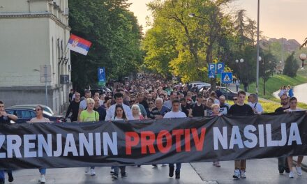 Održan drugi protest „Zrenjanin protiv nasilja“