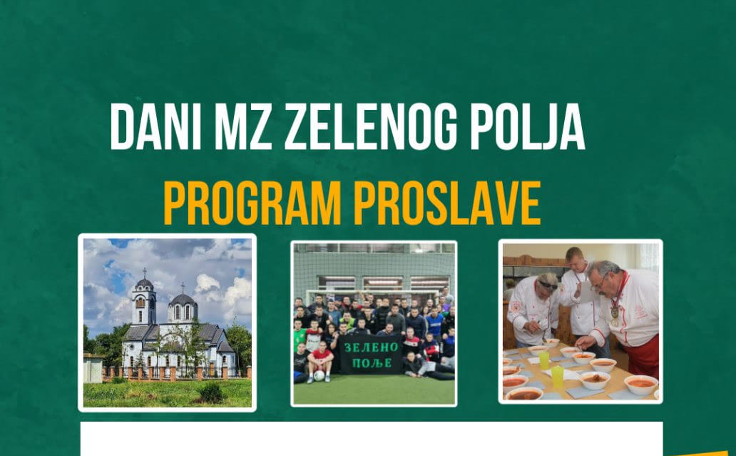 DANI MZ ZELENO POLJE: Pogledajte kompletan program