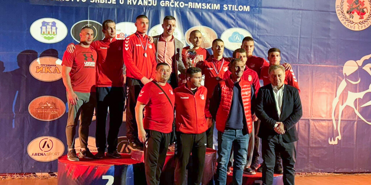 Impresivni rezultati rvača Proletera na seniorskom  prvenstvu Srbije