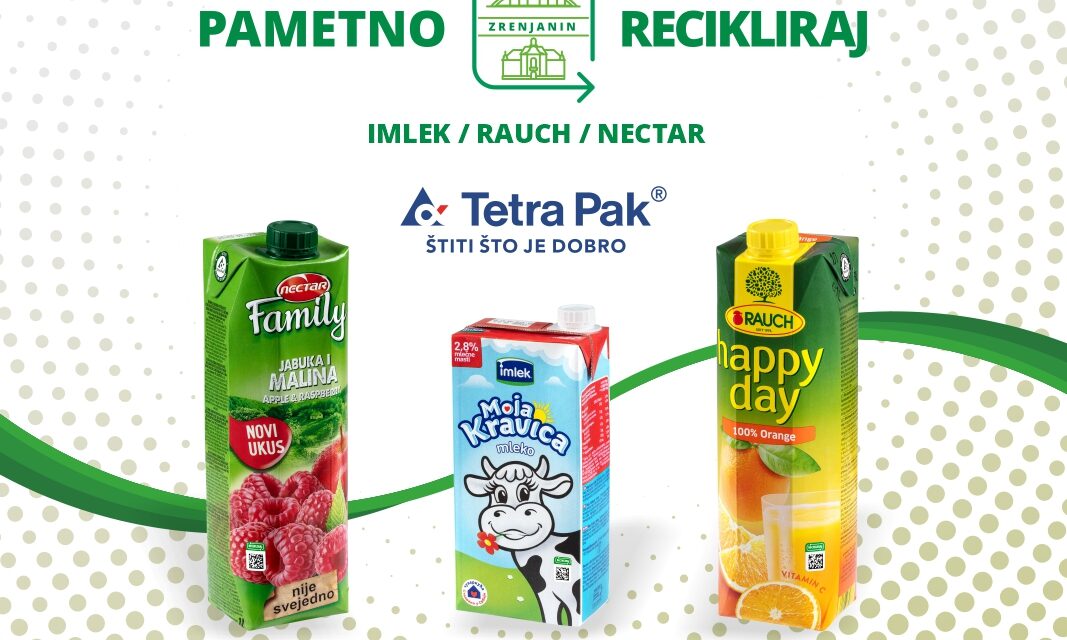 Majske nagrade za najvrednije reciklere dodeliće kompanija Tetra Pak
