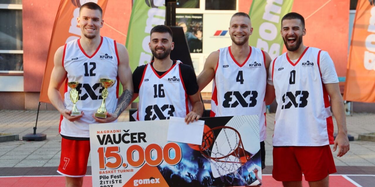 ODRŽAN PILE FEST: Kompanija Gomex sponzor internacionalnog festivala rakije i turnira u basketu 3 na 3