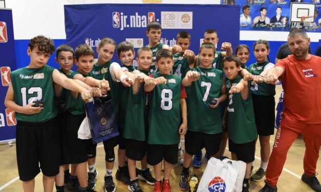 Đaci OŠ „Žarko Zrenjanin“ prvaci  Junior NBA lige Srbije