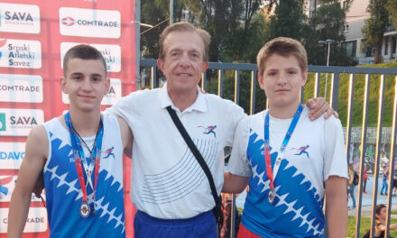 Tri medalje na prvenstvu Srbije za mlade atletičare