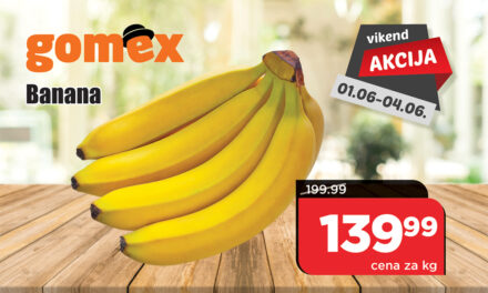 Počela je Gomex vikend akcija: Na popustu su banane, paradajz, kafa…