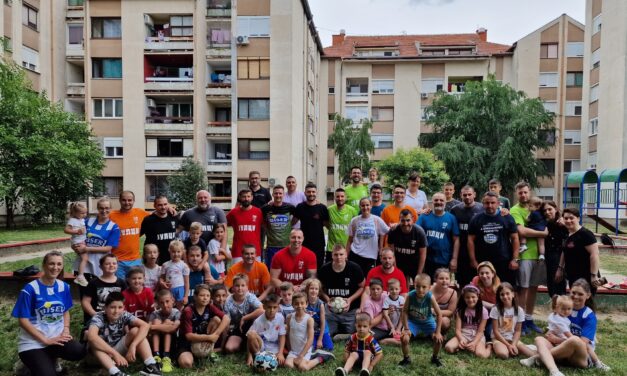 Povodom dana naselja 4. jul odigran fudbalski turnir 3 na 3