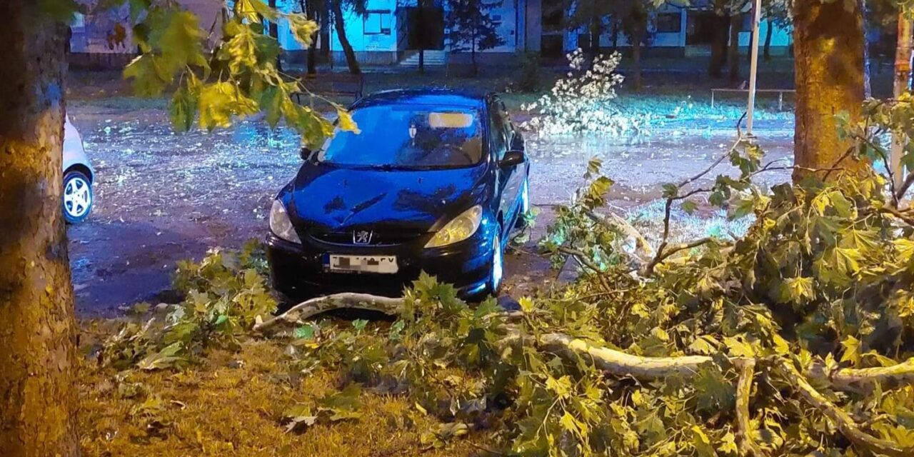 JAKO NEVREME OPET ZAHVATILO ZRENJANIN