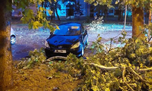 JAKO NEVREME OPET ZAHVATILO ZRENJANIN