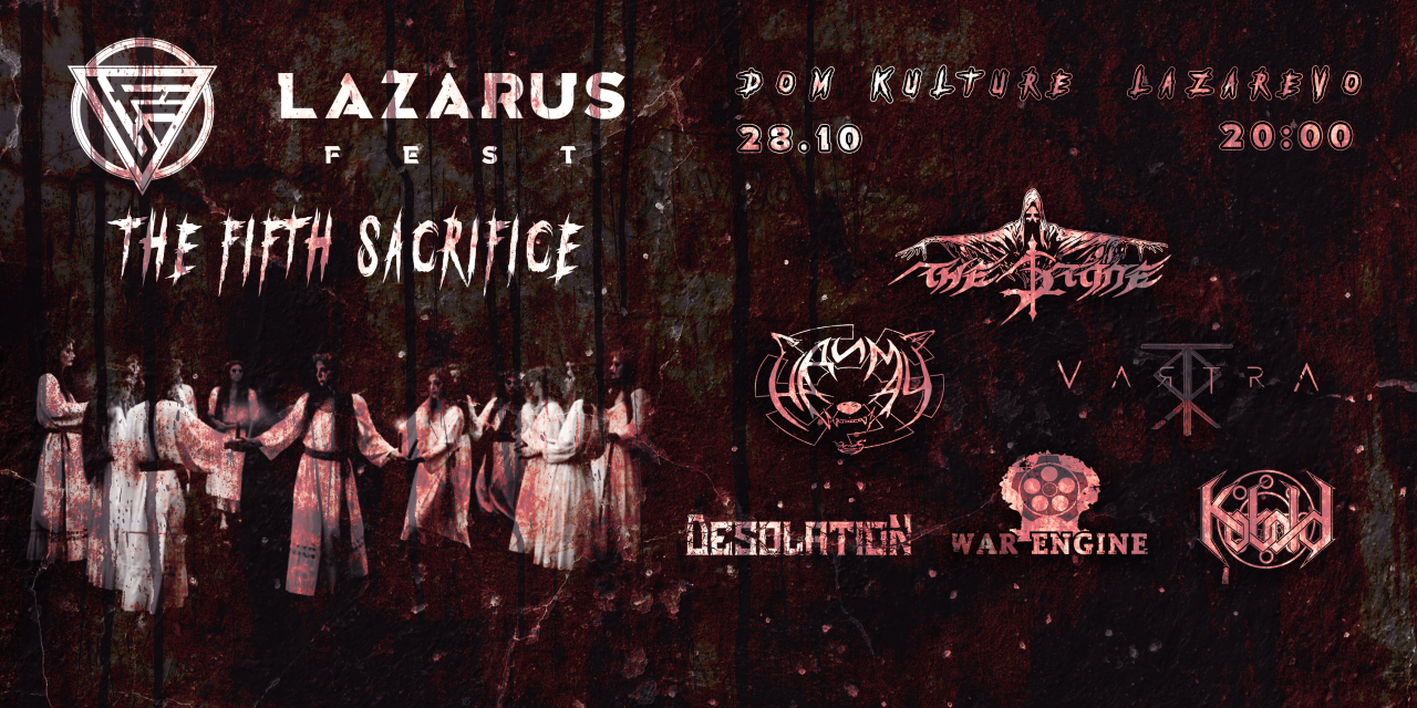 Jubilarni 5. Lazarus fest zakazan za kraj oktobra