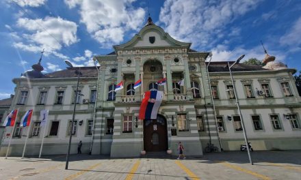 U Zrenjaninu na nekoliko lokacija postavljeno više od hiljadu zastava