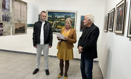 Otvorena izložba Brace Azarića u Srpskoj Crnji