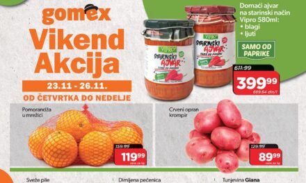 POČELA GOMEX VIKEND AKCIJA