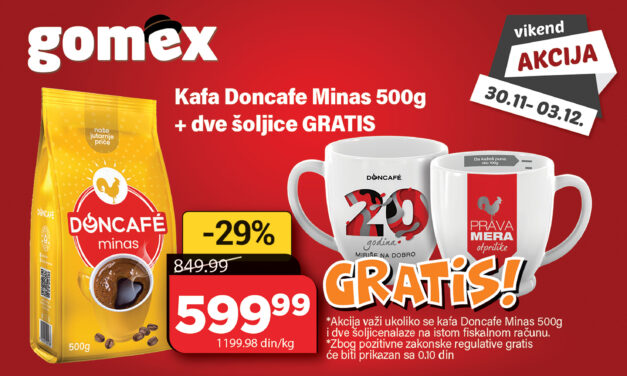 GOMEX VIKEND AKCIJA: Na popustu su krompir, banane, kafa…