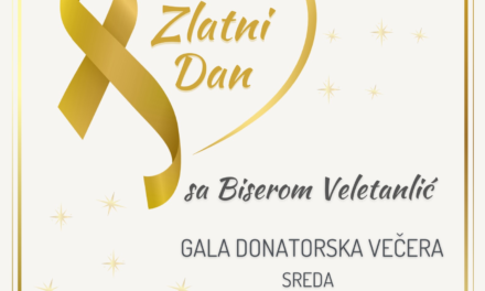 Gala donatorska večera u Zrenjaninu za NURDOR