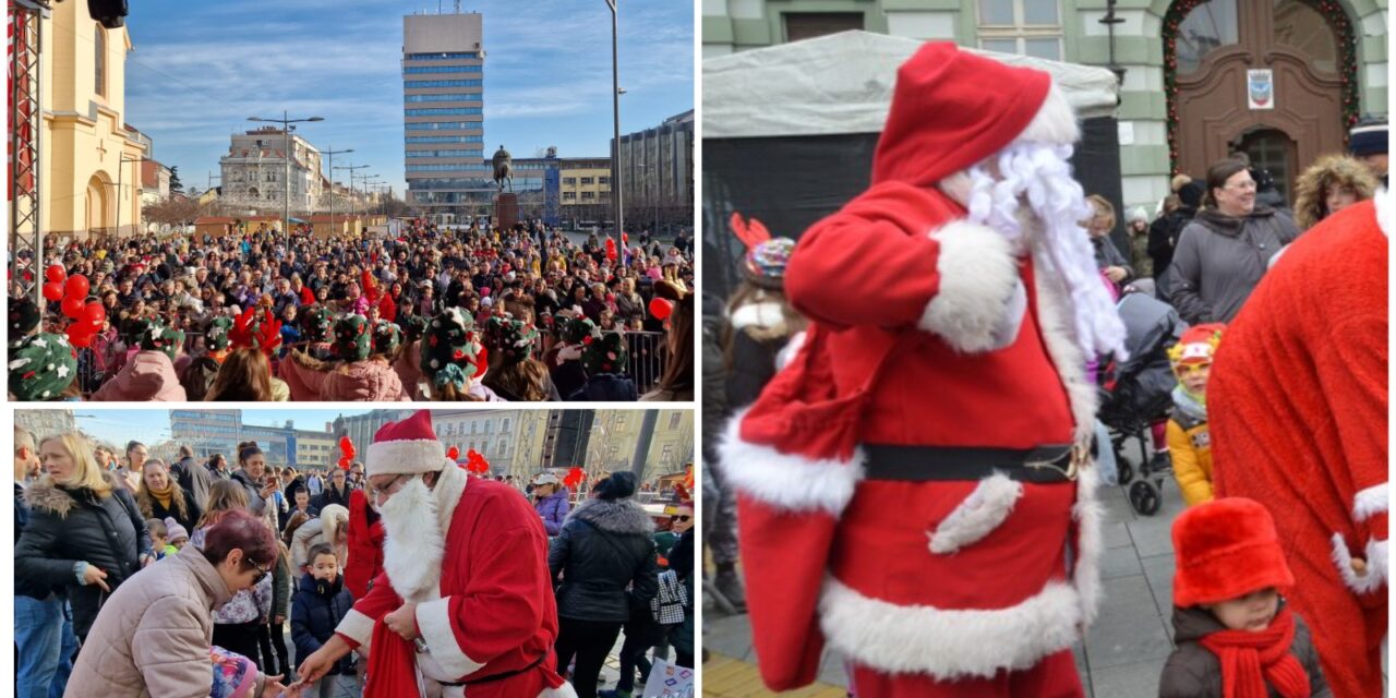 Novogodišnja čarolija u Zrenjaninu počinje danas trkom Deda Mrazeva