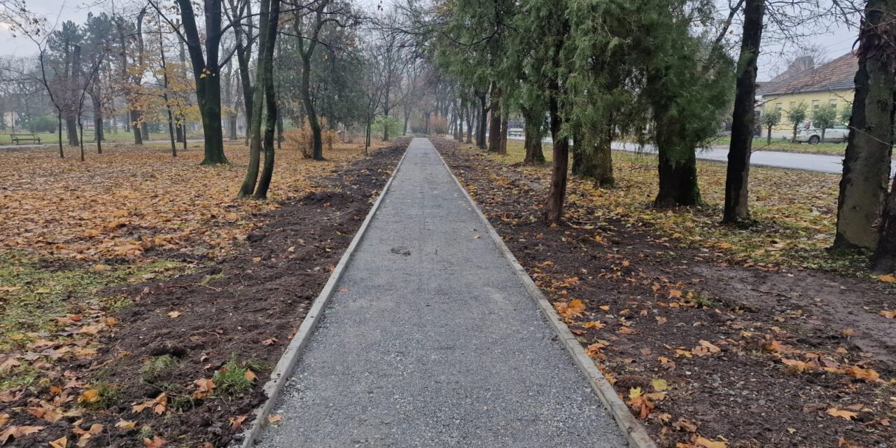 U toku radovi na izgradnji trim staze u Karađorđevom parku