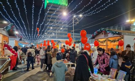 Novogodišnji dečji vašar u centru grada