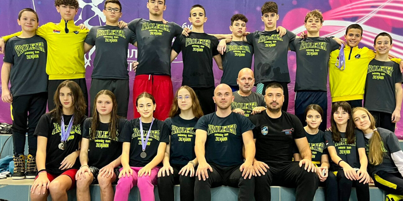 Plivači Proletera vicešampioni Srbije