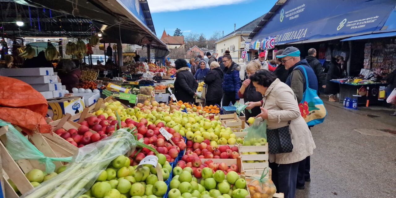 Pogledajte cene na zrenjaninskim pijacama