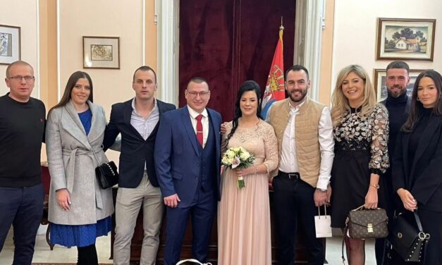VENČANI PAROVI U ZRENJANINU ZA PROTEKLU NEDELJU