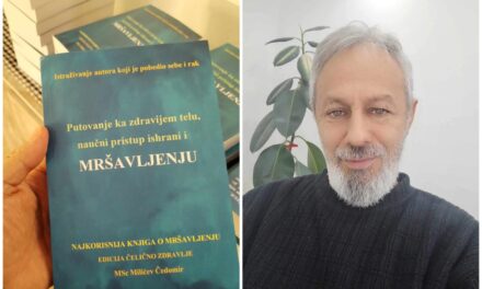 Zrenjaninac Čedomir Milićev izdao je knjigu o zdravlju i mršavljenju